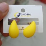 Yellow Ear Ring